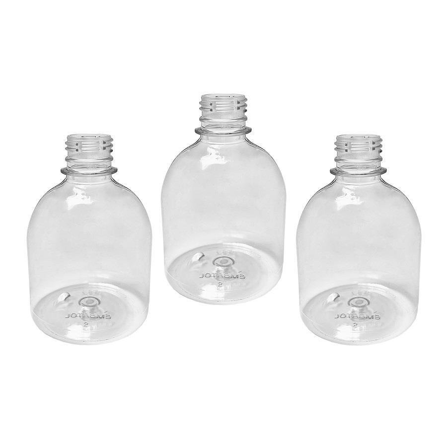 56 FRASCO PLÁSTICO CRISTAL 300ML FLIPTOP FURO ABERTO SAB - Imagem 5