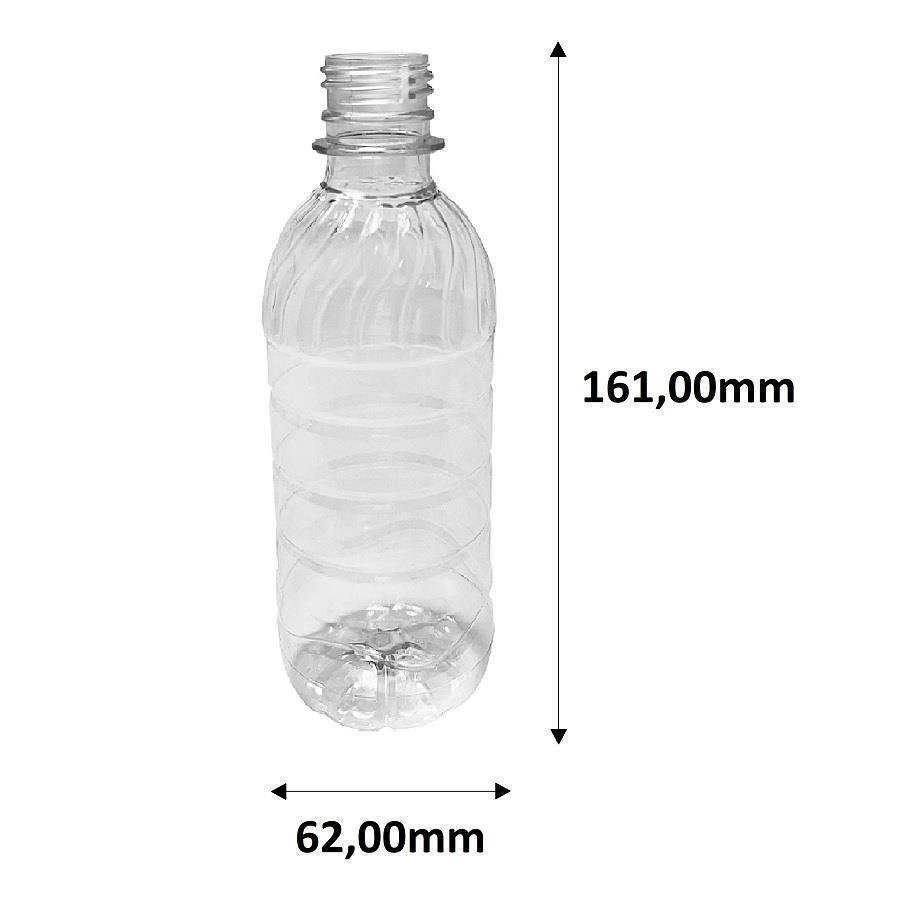 1026 FRASCO PLÁSTICO CRISTAL 330ML FLIPTOP FURO ABERTO SUC - Imagem 9