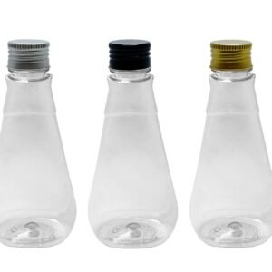 280 FRASCO PLÁSTICO CRISTAL PET 360ML TAMPA ALUMINIO S/ MEL