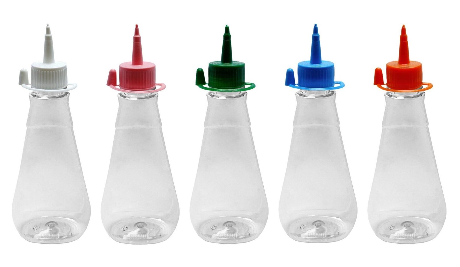 280 FRASCO PLÁSTICO CRISTAL PET 360ML C/ BICO APLICADOR MEL - Imagem 2