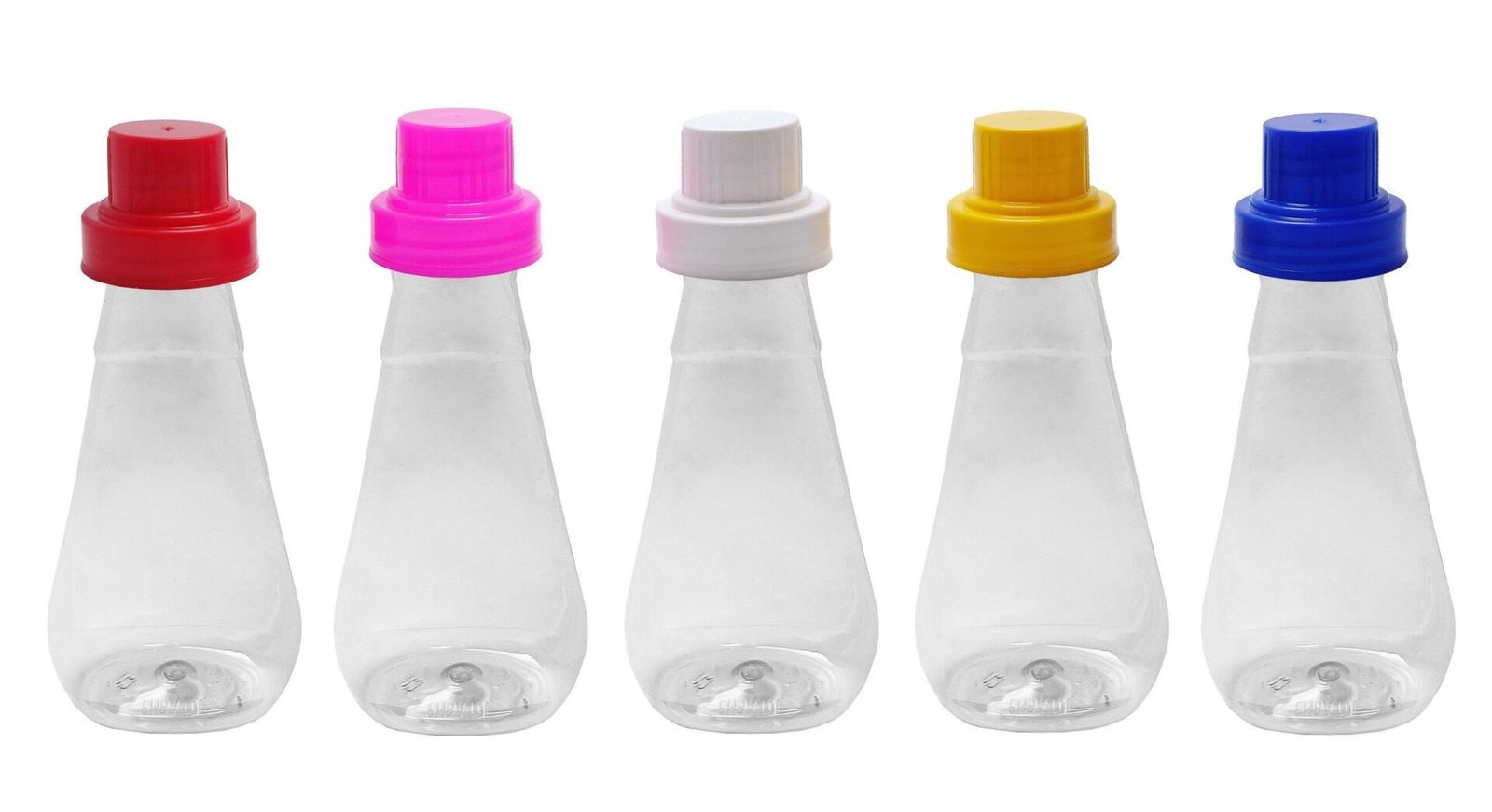 172 FRASCO PLÁSTICO CRISTAL 360ML TAMPA DOSADORA 30ML MEL