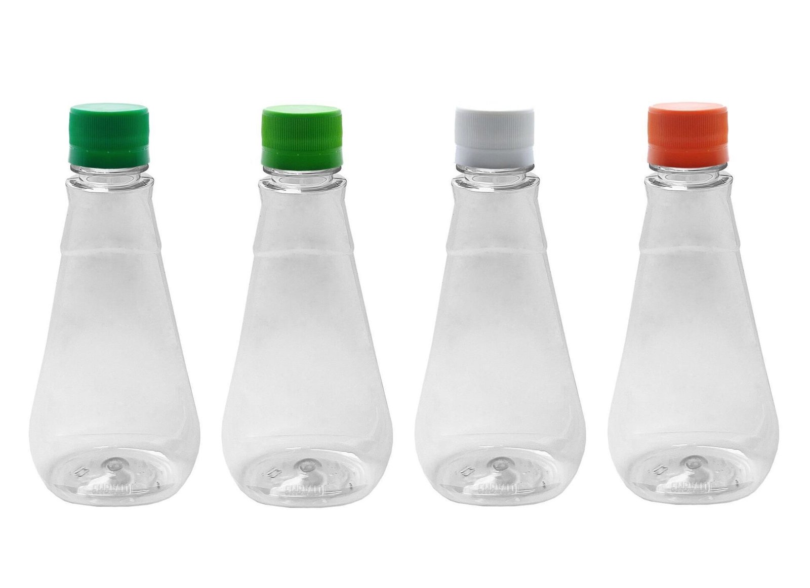 172 FRASCO PLÁSTICO CRISTAL PET 360ML TAMPA ROSCA LACRE MEL - Imagem 2