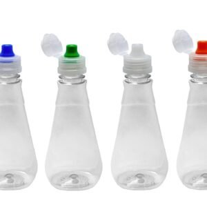 64 FRASCO PLÁSTICO CRISTAL PET 360ML C/ TAMPA SPORT MEL