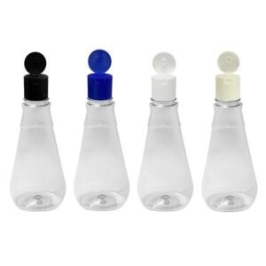 280 FRASCO PLÁSTICO CRISTAL 360ML FLIPTOP FURO ABERTO MEL