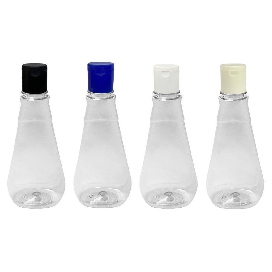 172 FRASCO PLÁSTICO CRISTAL 360ML FLIPTOP FURO ABERTO MEL - Imagem 4