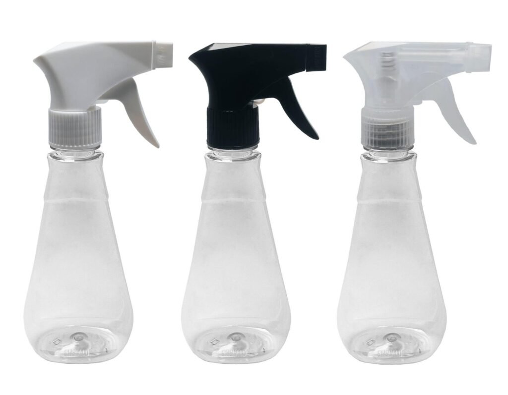16 FRASCO PLÁSTICO CRISTAL PET 360ML C/ VALVULA GATILHO MEL