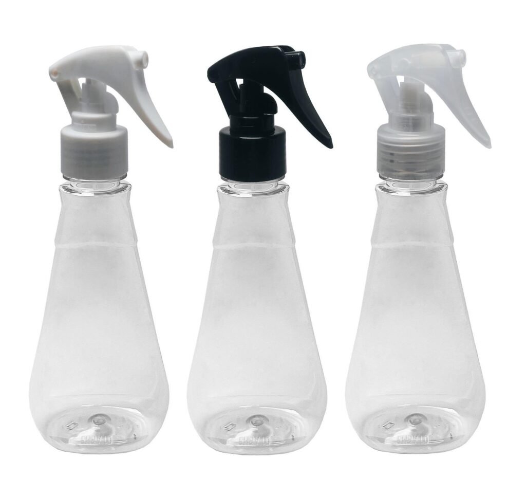 54 FRASCO PLÁSTICO CRISTAL PET 360ML VALV MINI GATILHO MEL