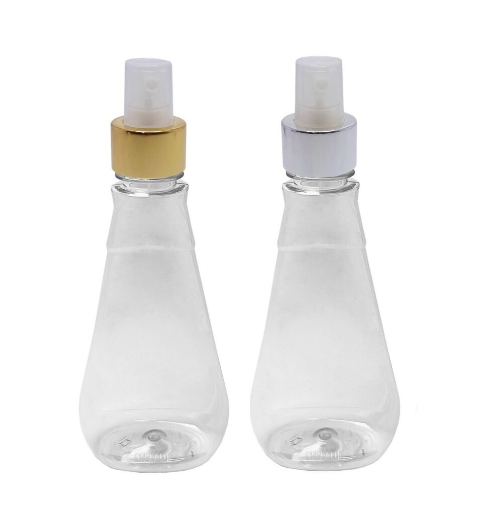 16 FRASCO PLÁSTICO CRISTAL PET 360ML VALVULA SPRAY L MEL