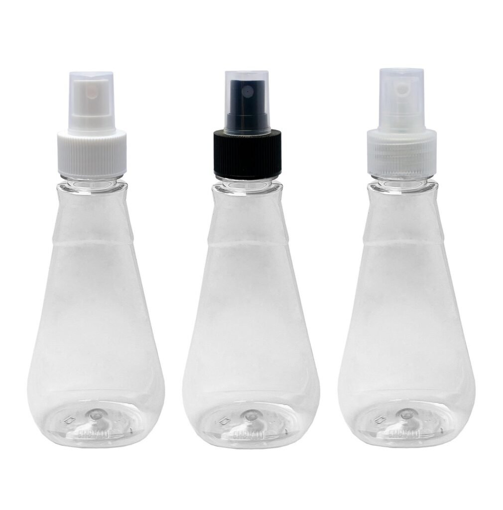 16 FRASCO PLÁSTICO CRISTAL PET 360ML VALVULA SPRAY S MEL