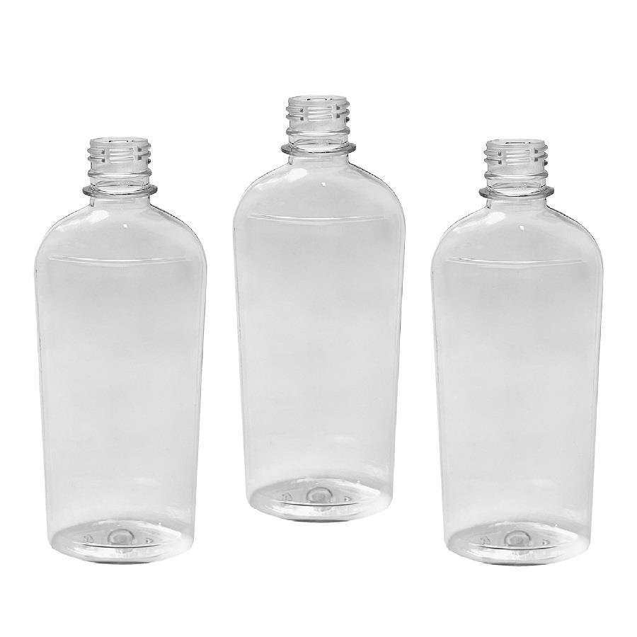 64 FRASCO PLÁSTICO CRISTAL 400ML FLIPTOP FURO ABERTO MIN - Imagem 5