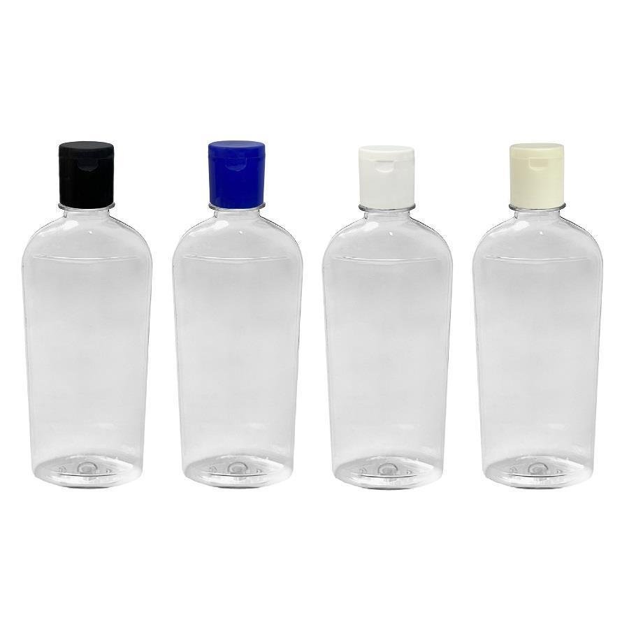 135 FRASCO PLÁSTICO CRISTAL 400ML FLIPTOP FURO ABERTO MIN - Imagem 3