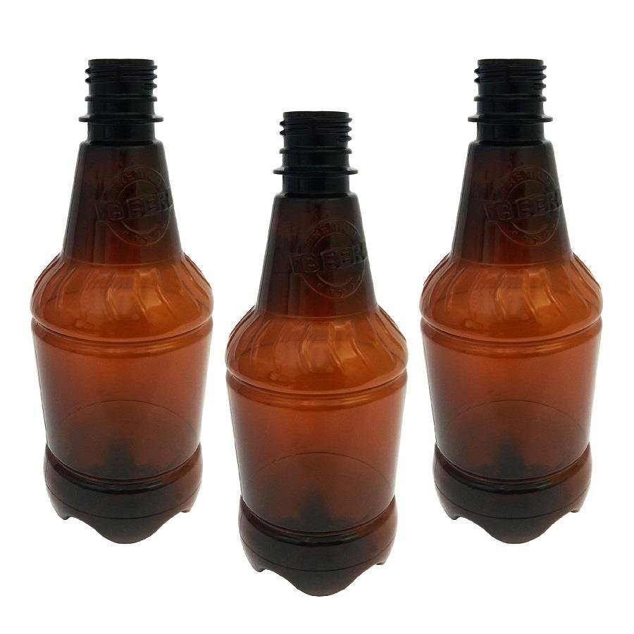 40 FRASCO PLÁSTICO AMBAR 500ML FLIPTOP FURO ABERTO GR2 - Imagem 5