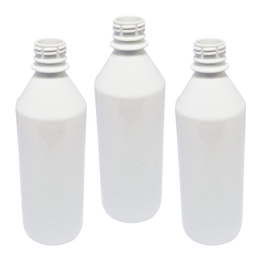 220 FRASCO PLÁSTICO BRANCO 500ML FLIPTOP FURO ABERTO COS - Imagem 5