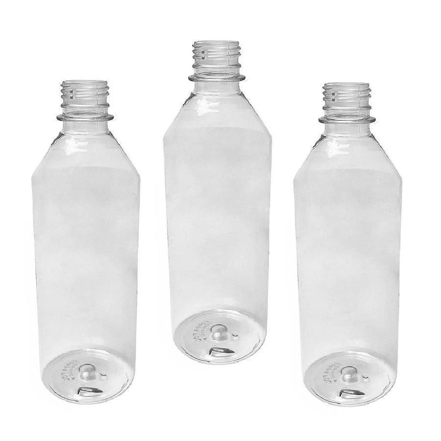 765 FRASCO PLÁSTICO CRISTAL 500ML FLIPTOP FURO ABERTO COS - Imagem 5