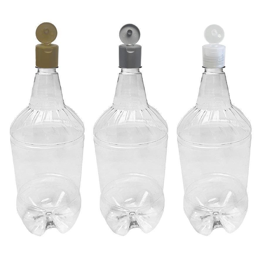 565 FRASCO PLÁSTICO CRISTAL 500ML FLIPTOP FURO ABERTO GR2 - Imagem 2