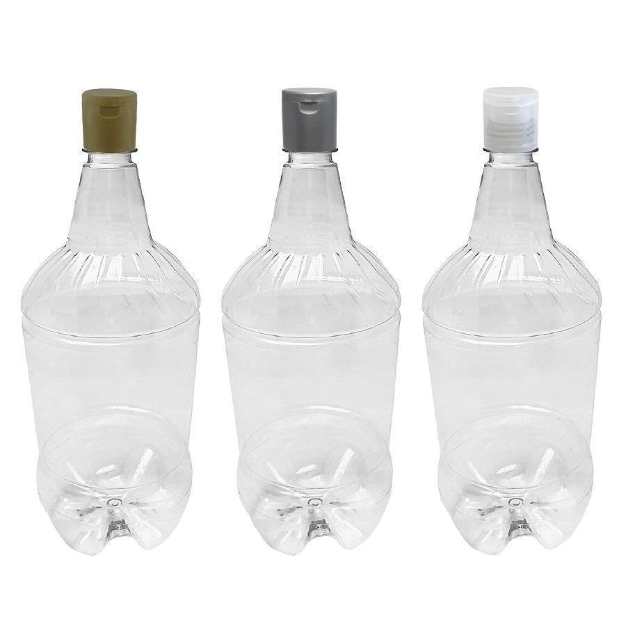 183 FRASCO PLÁSTICO CRISTAL 500ML FLIPTOP FURO ABERTO GR2 - Imagem 4