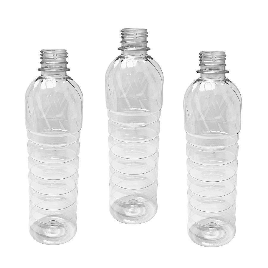 200 FRASCO PLÁSTICO CRISTAL 500ML FLIPTOP FURO ABERTO LIM - Imagem 5