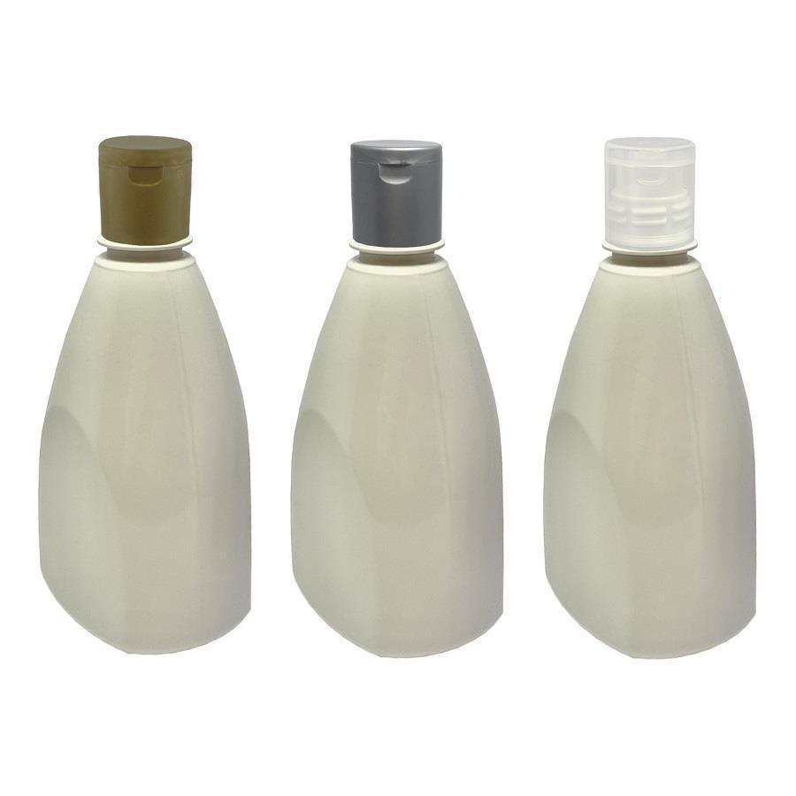 182 FRASCO PLÁSTICO BRANCO 500ML FLIPTOP FURO ABERTO PIR - Imagem 4