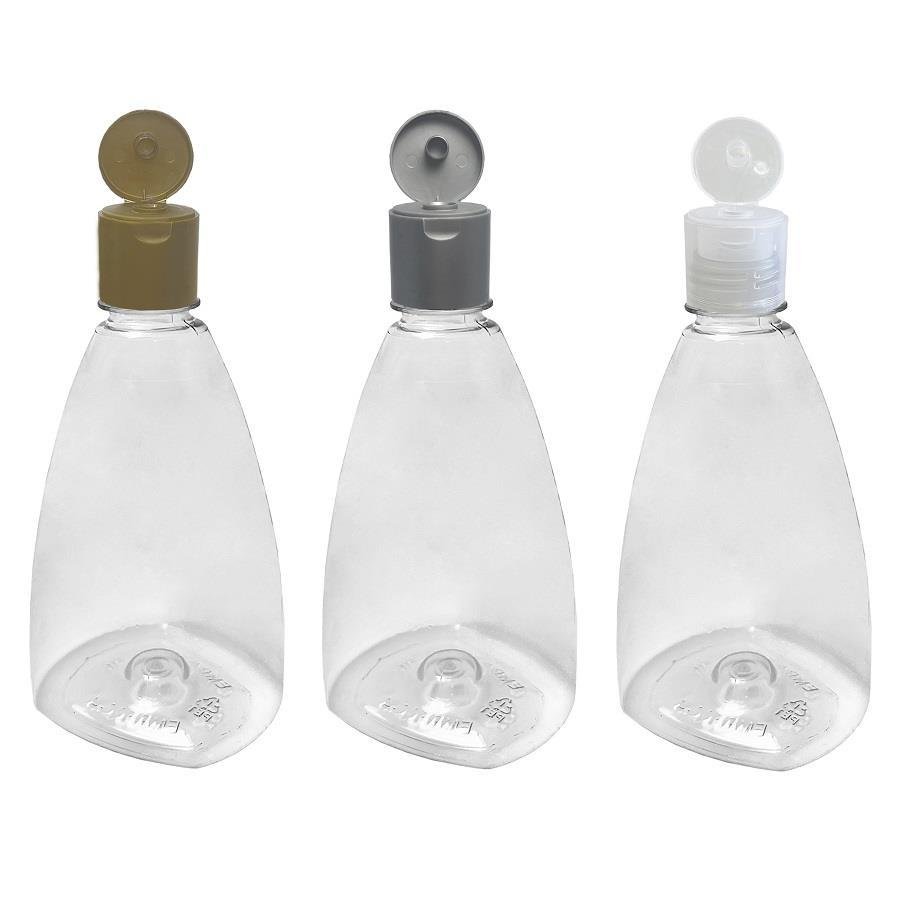 44 FRASCO PLÁSTICO CRISTAL 500ML FLIPTOP FURO ABERTO PIR - Imagem 2