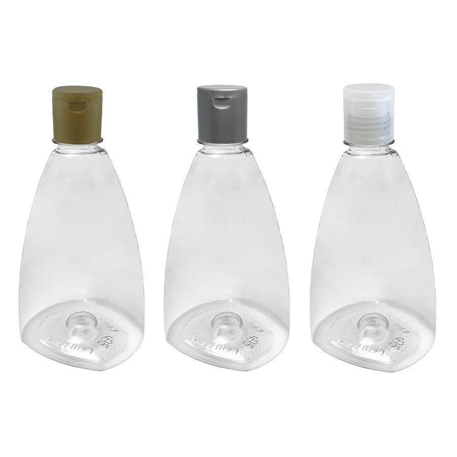 182 FRASCO PLÁSTICO CRISTAL 500ML FLIPTOP FURO ABERTO PIR - Imagem 4