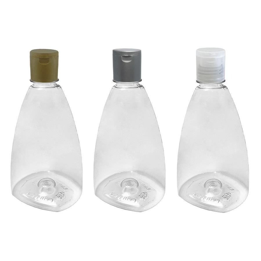 10 FRASCO PLÁSTICO CRISTAL 500ML FLIPTOP FURO ABERTO PIR - Imagem 4