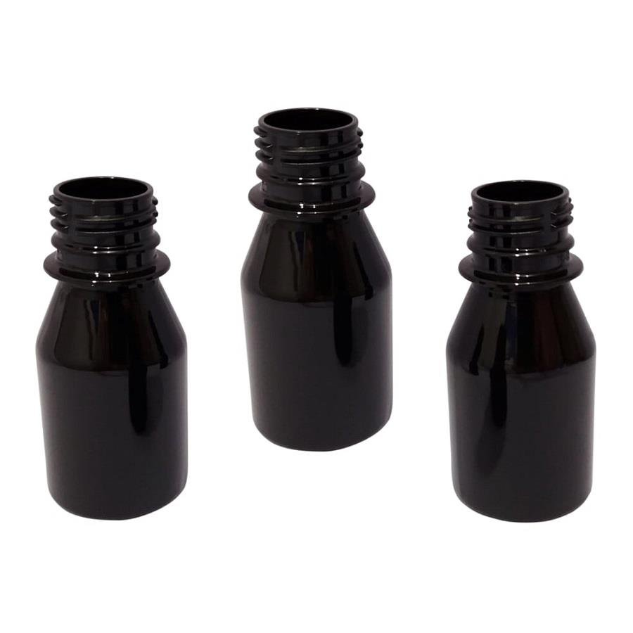 550 FRASCO PLÁSTICO AMBAR 60ML FLIPTOP FURO ABERTO FAR - Imagem 5