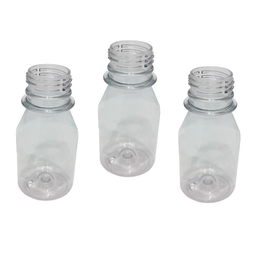 240 FRASCO PLÁSTICO CRISTAL 60ML FLIPTOP FURO ABERTO FAR - Imagem 5