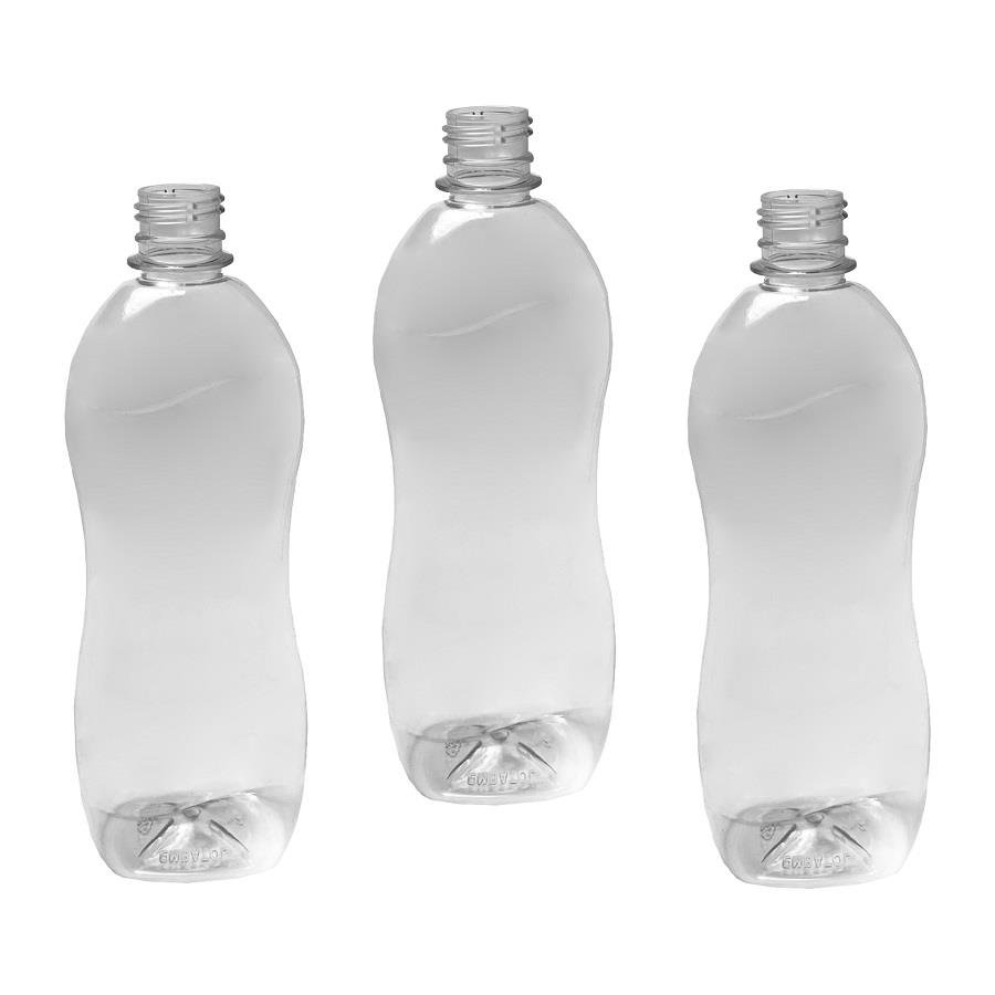 595 FRASCO PLÁSTICO CRISTAL 750ML FLIPTOP FURO ABERTO CAT - Imagem 5