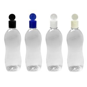 170 FRASCO PLÁSTICO CRISTAL 750ML FLIPTOP FURO ABERTO CAT
