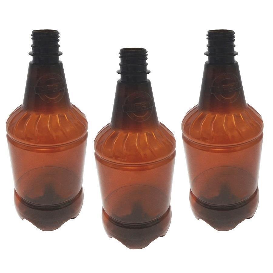 336 FRASCO PLÁSTICO AMBAR 750ML FLIPTOP FURO ABERTO GR2 - Imagem 5