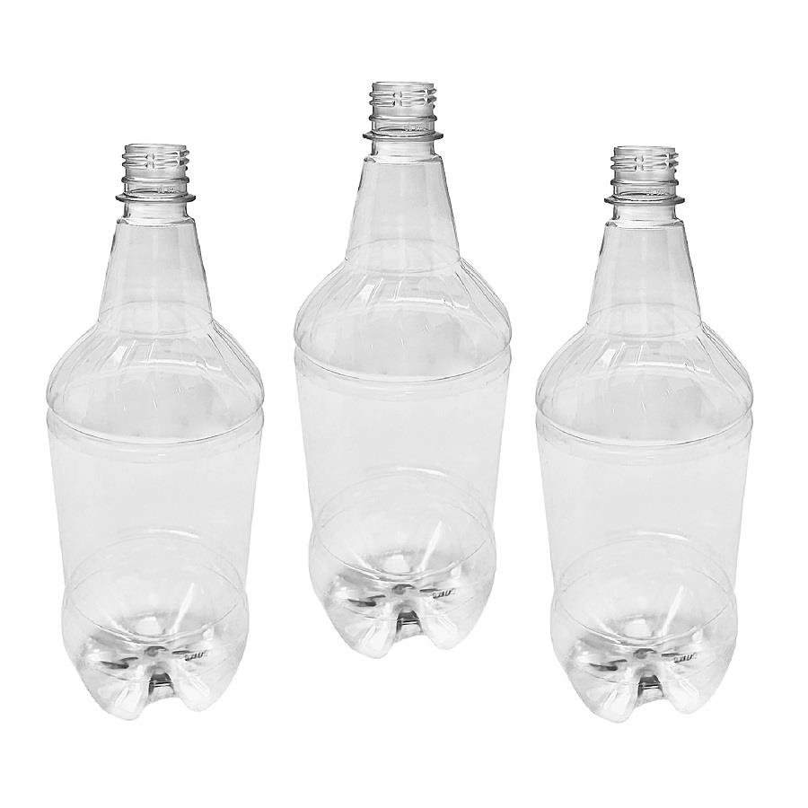 6 FRASCO PLÁSTICO CRISTAL 750ML FLIPTOP FURO ABERTO GR2 - Imagem 5