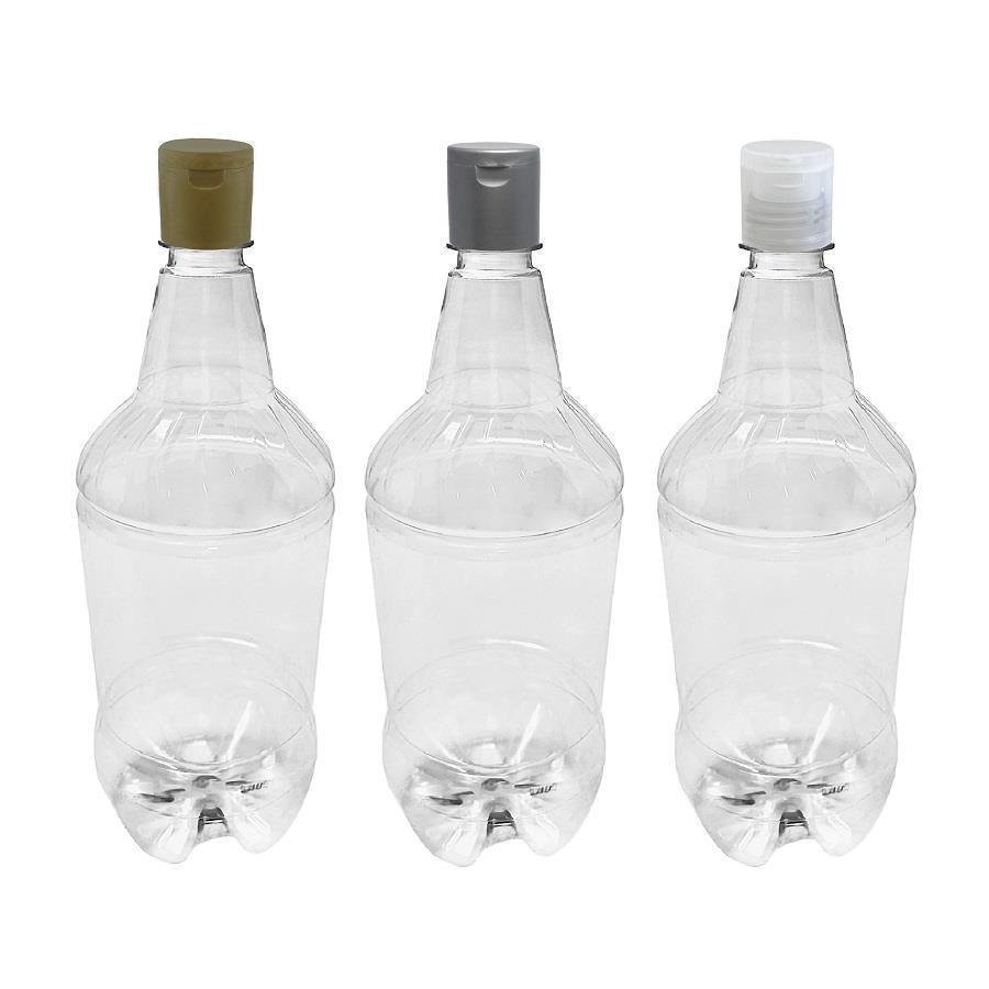 336 FRASCO PLÁSTICO CRISTAL 750ML FLIPTOP FURO ABERTO GR2 - Imagem 4