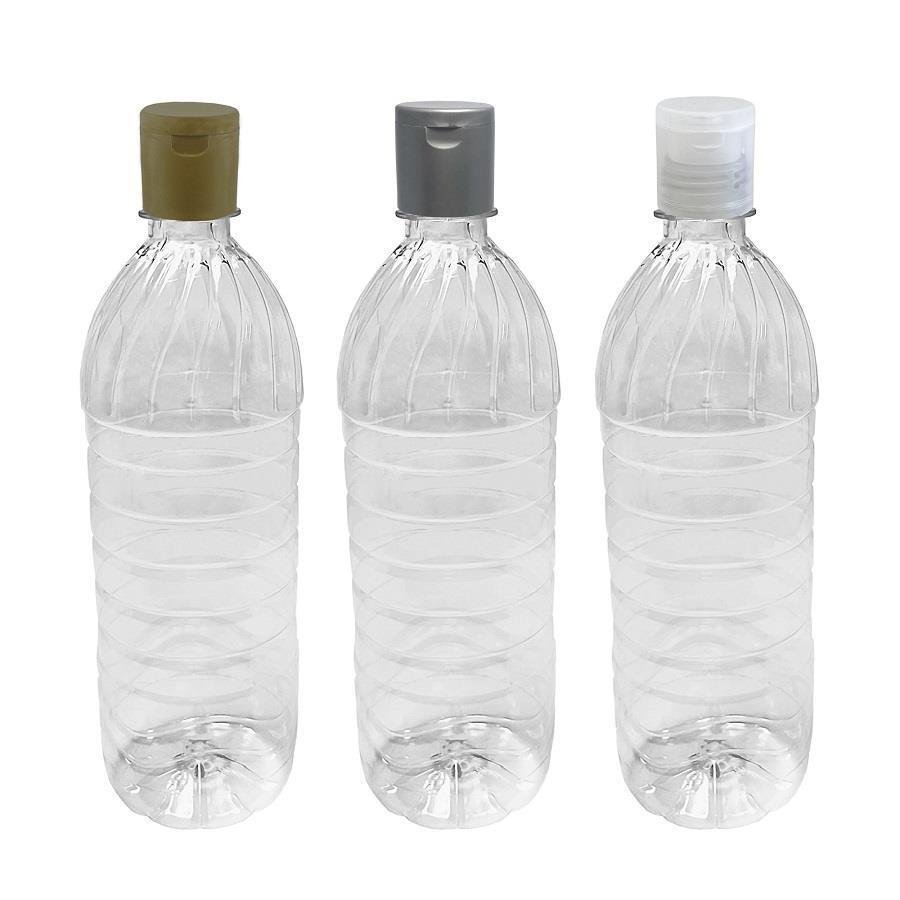 57 FRASCO PLÁSTICO CRISTAL 800ML FLIPTOP FURO ABERTO QUE - Imagem 4