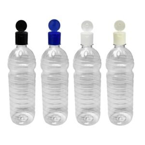 57 FRASCO PLÁSTICO CRISTAL 900ML FLIPTOP FURO ABERTO SHO