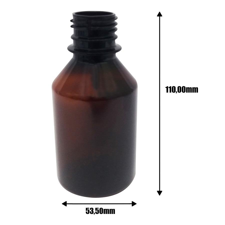 329 FRASCO PLÁSTICO AMBAR 150ML FLIPTOP FURO ABERTO FAR - Imagem 9
