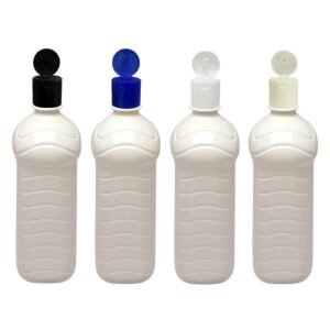 312 FRASCO PLÁSTICO BRANCO 1L FLIPTOP FURO ABERTO AMA