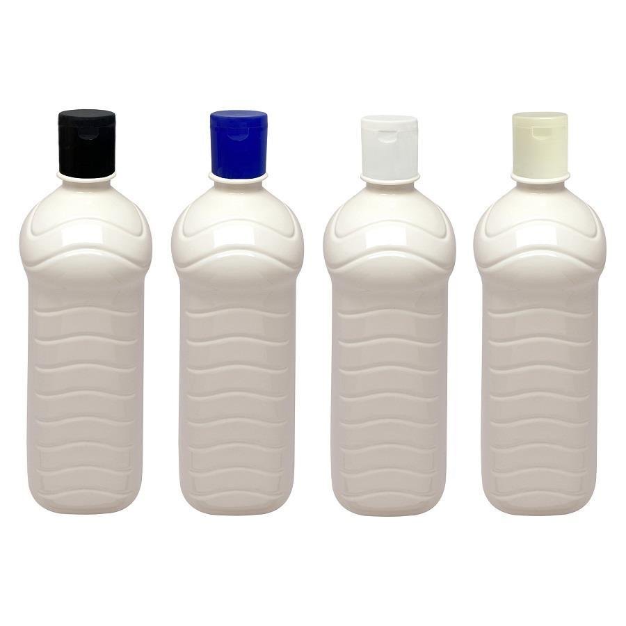 27 FRASCO PLÁSTICO BRANCO 1L FLIPTOP FURO ABERTO AMA - Imagem 3