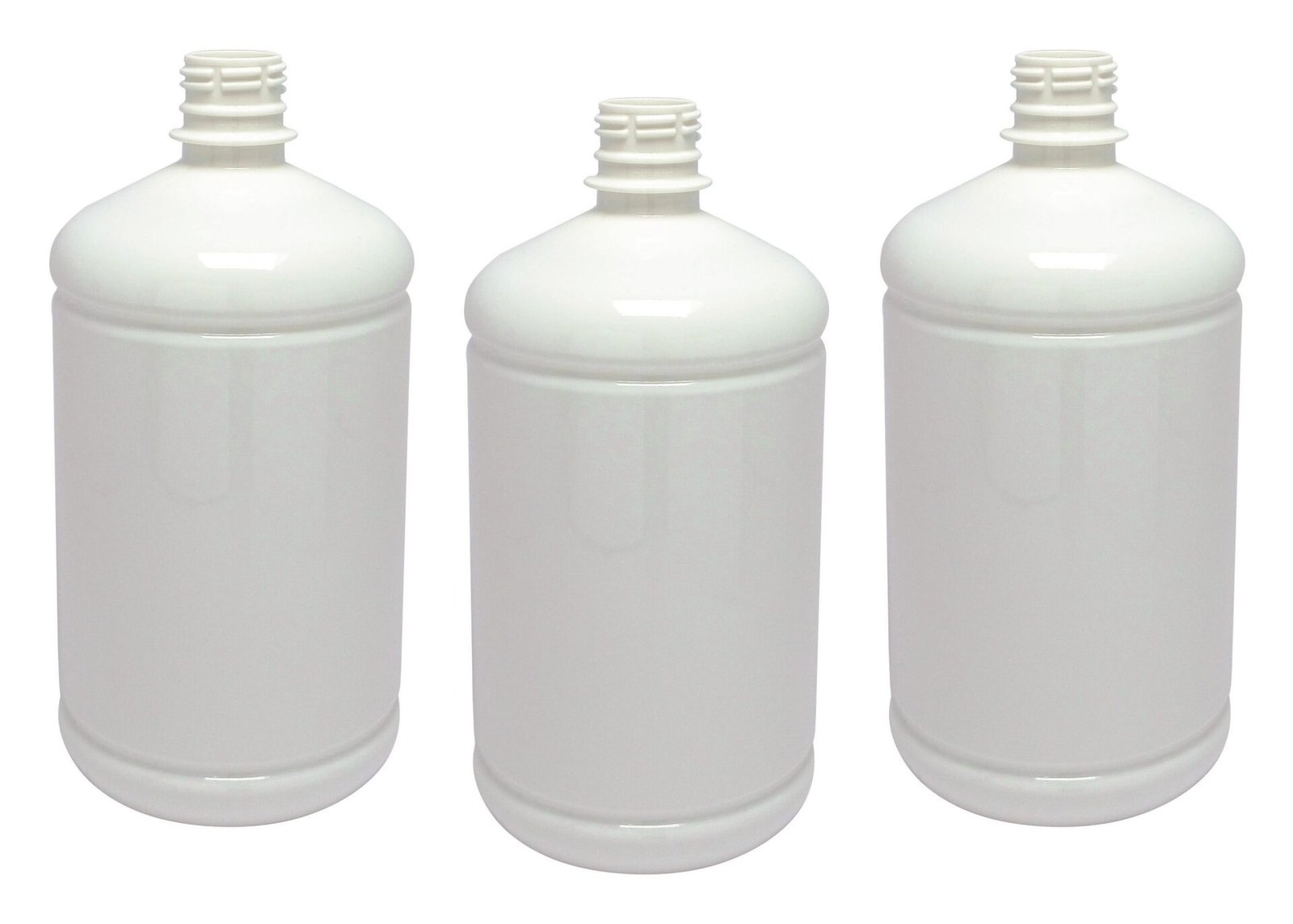 6 FRASCO PLÁSTICO BRANCO 1L FLIPTOP FURO ABERTO SAB - Imagem 5