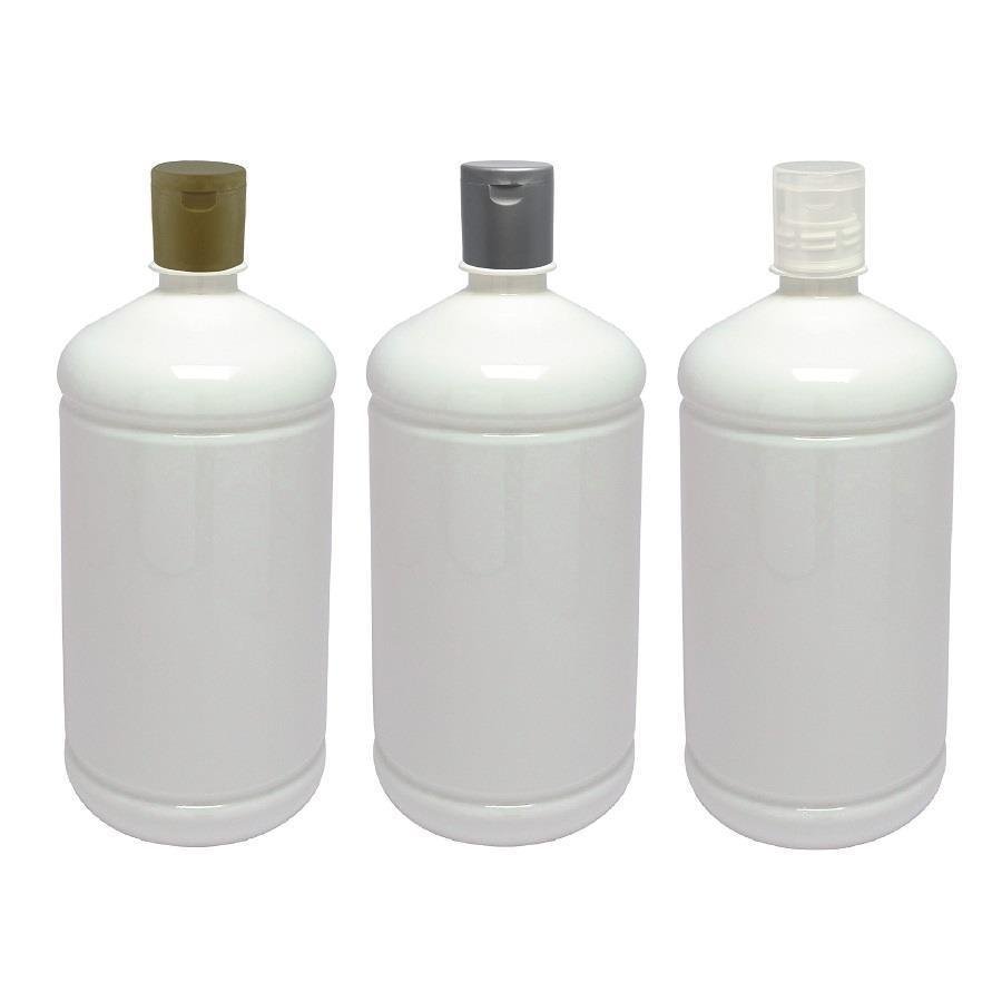 49 FRASCO PLÁSTICO BRANCO 1L FLIPTOP FURO ABERTO SAB - Imagem 4