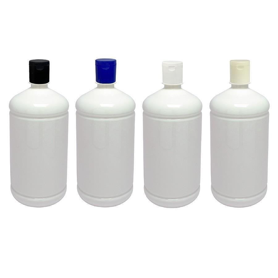 49 FRASCO PLÁSTICO BRANCO 1L FLIPTOP FURO ABERTO SAB - Imagem 3