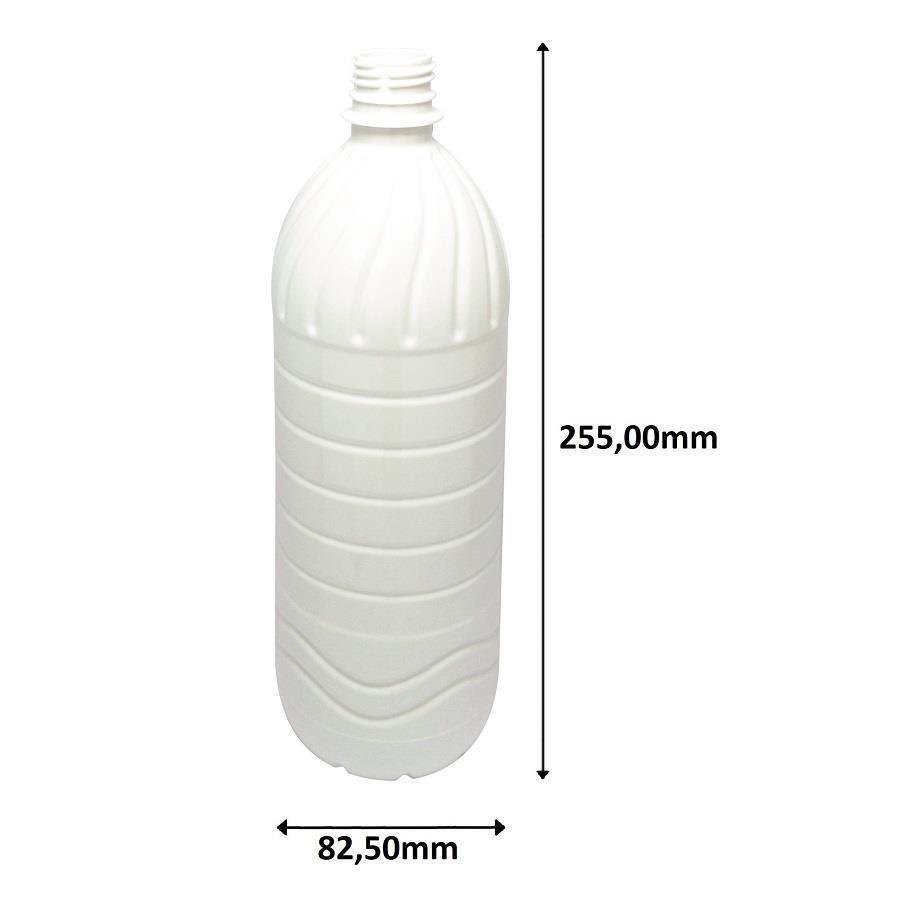 122 FRASCO PLÁSTICO BRANCO 1L FLIPTOP FURO ABERTO SUC - Imagem 9