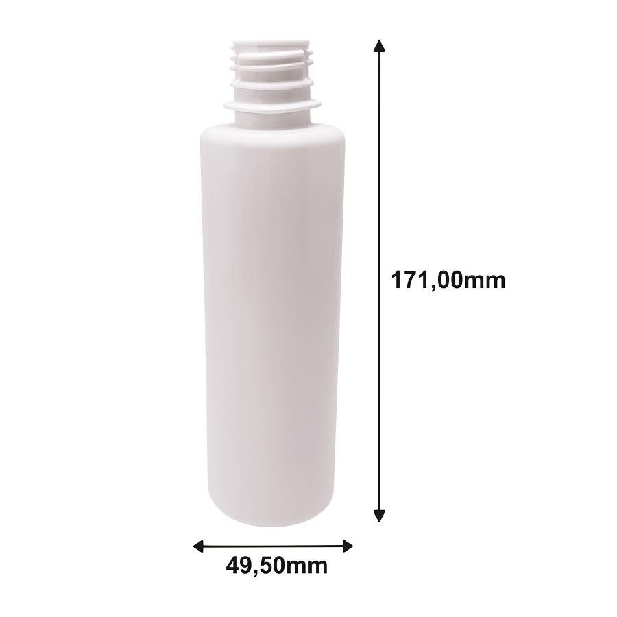 27 FRASCO PLÁSTICO BRANCO 250ML FLIPTOP FURO ABERTO COS - Imagem 9
