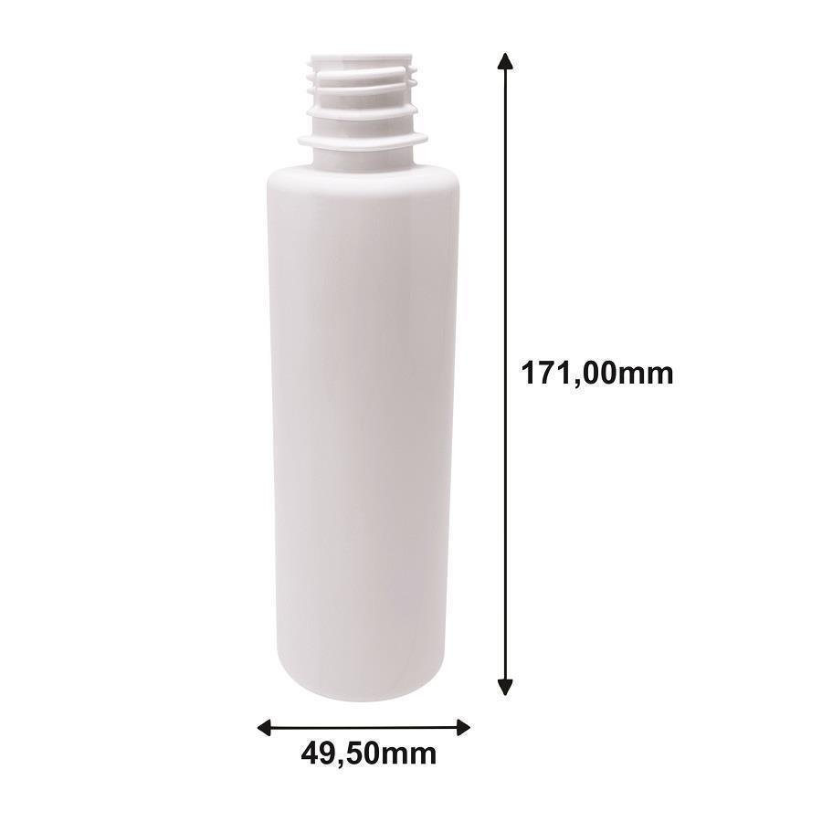 1060 FRASCO PLÁSTICO BRANCO 250ML FLIPTOP FURO ABERTO COS - Imagem 9