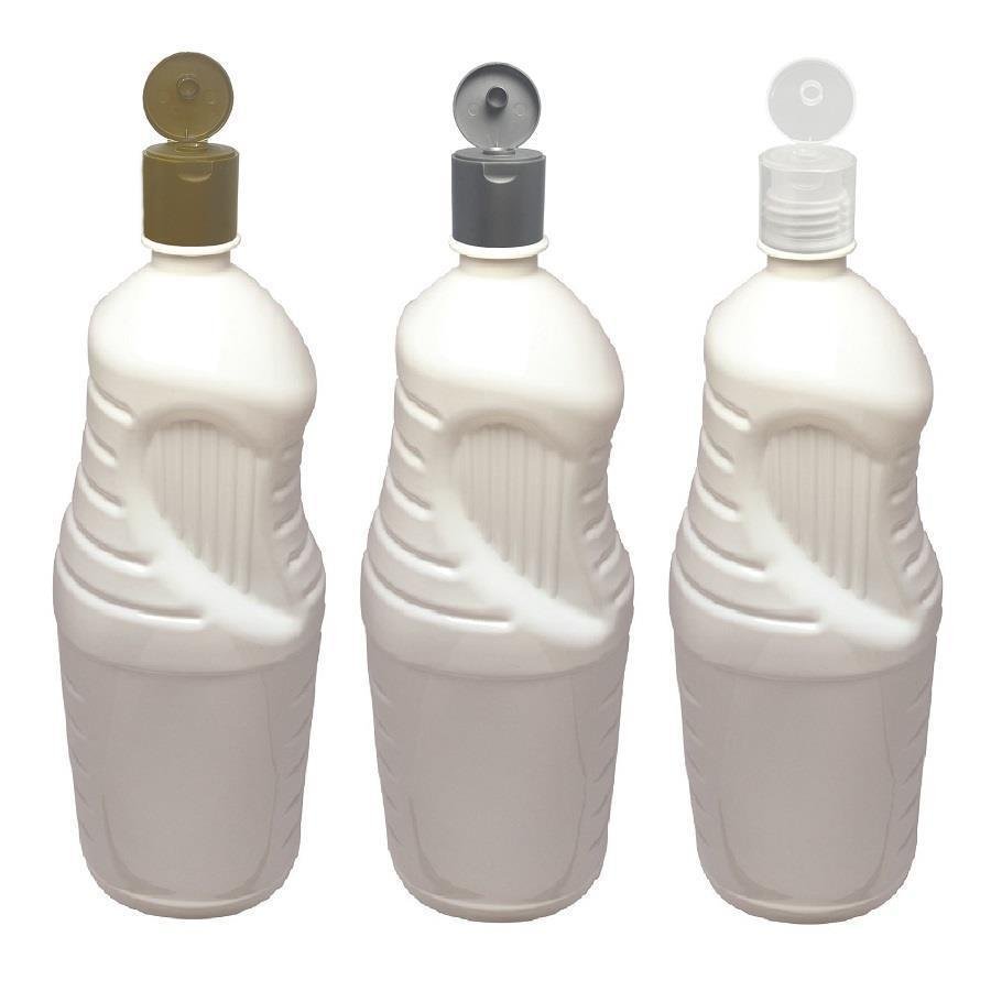 59 FRASCO PLÁSTICO BRANCO 2L FLIPTOP FURO ABERTO AMA - Imagem 2