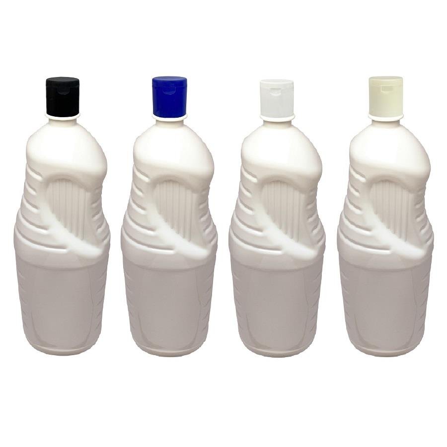 3 FRASCO PLÁSTICO BRANCO 2L FLIPTOP FURO ABERTO AMA - Imagem 3