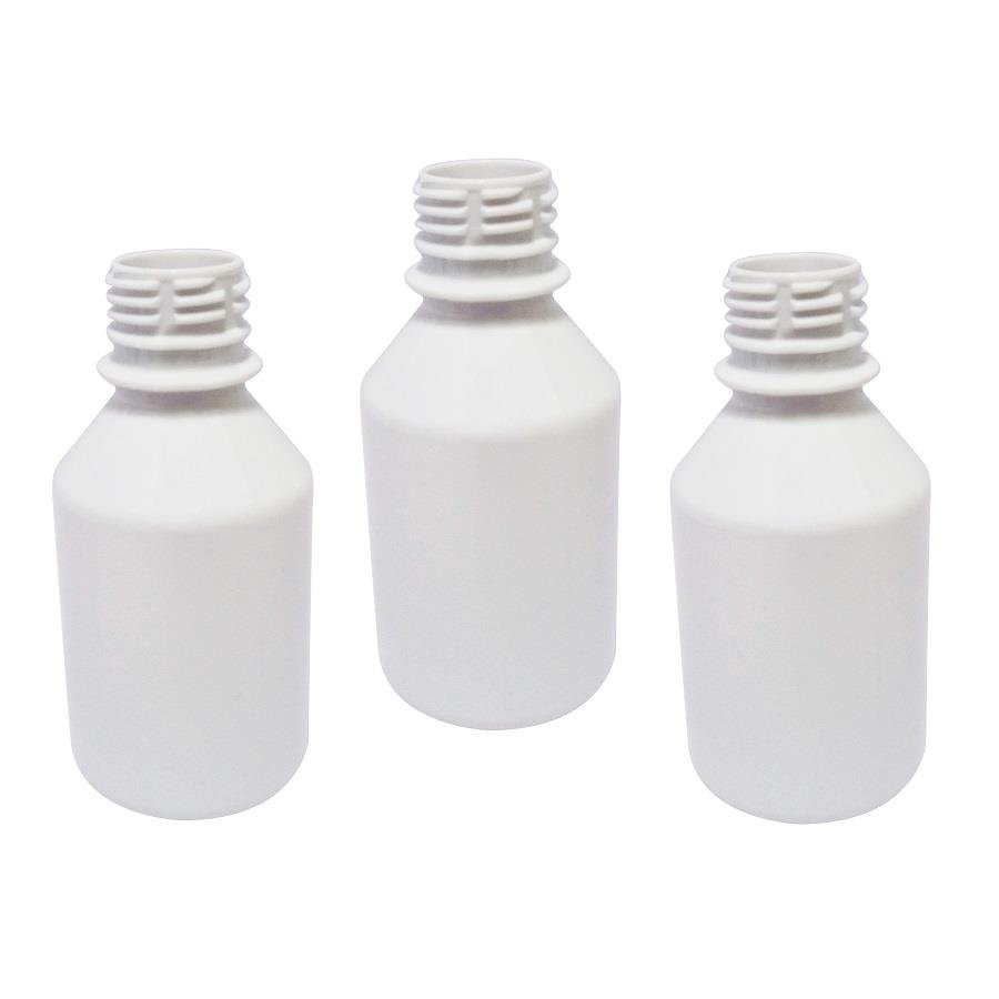 329 FRASCO PLÁSTICO BRANCO 150ML FLIPTOP FURO ABERTO FAR - Imagem 5