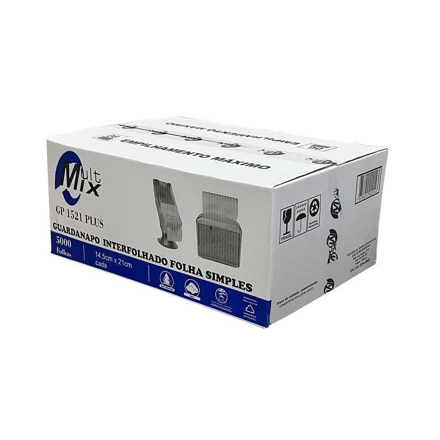 40000 GUARDANAPO INTERFOLHA 14,5X21CM BRANCO 100% CEL TORRE - Imagem 2