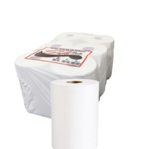 12 ROLO PAPEL TOALHA BOBINA 20CM 28G 100% CEL 200M MULT SOFT