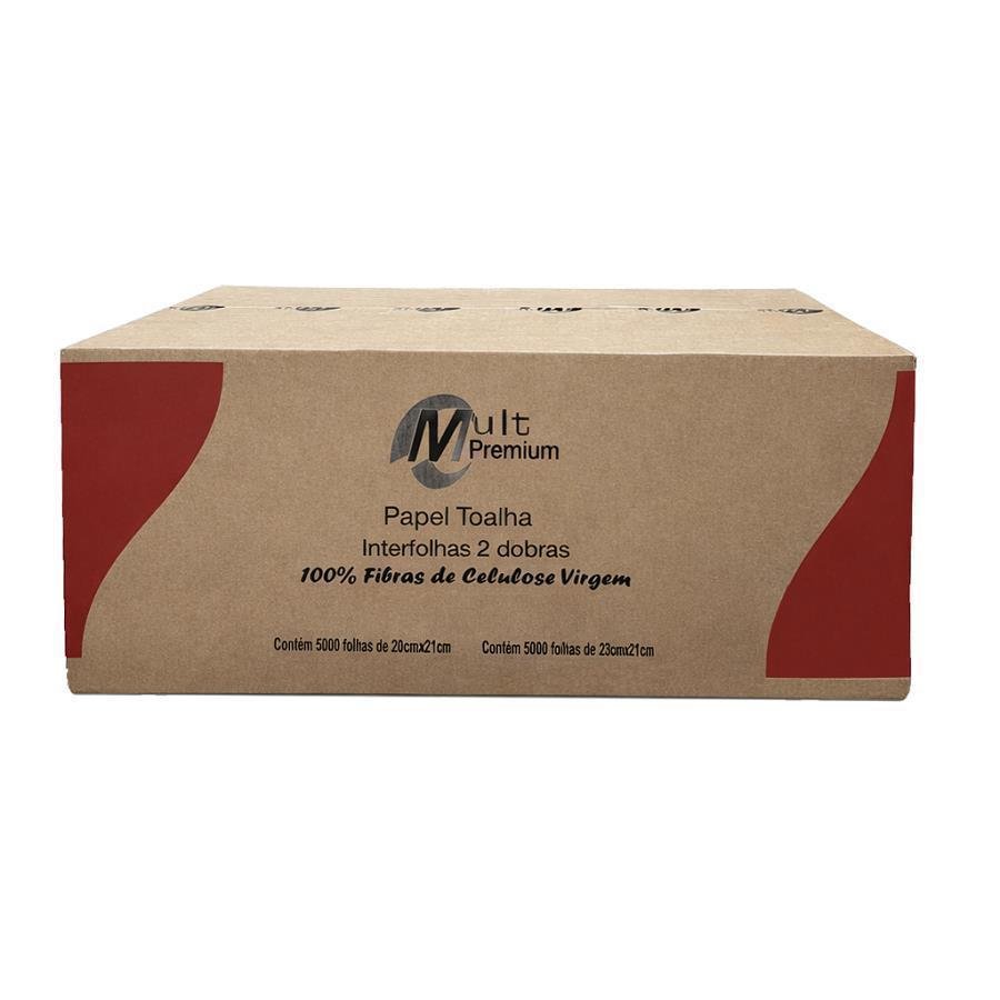30000 PAPEL TOALHA INTERFOLHA 2D 20X21CM 100%CEL MULTPREMIUM - Imagem 2