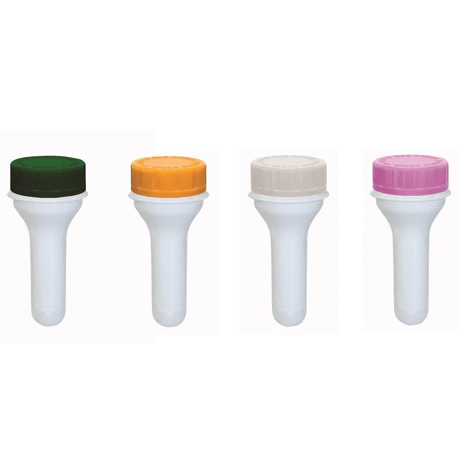 30 PREFORMA BRANCA 26ML PET 17G TUBETE 8,9CM TAMPA CHILD - Imagem 2